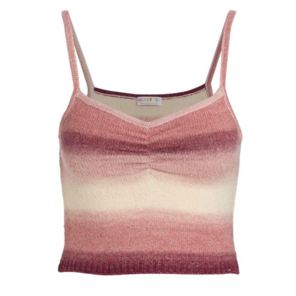 Wayf Natalie Space-Dyed Camisole- NWT